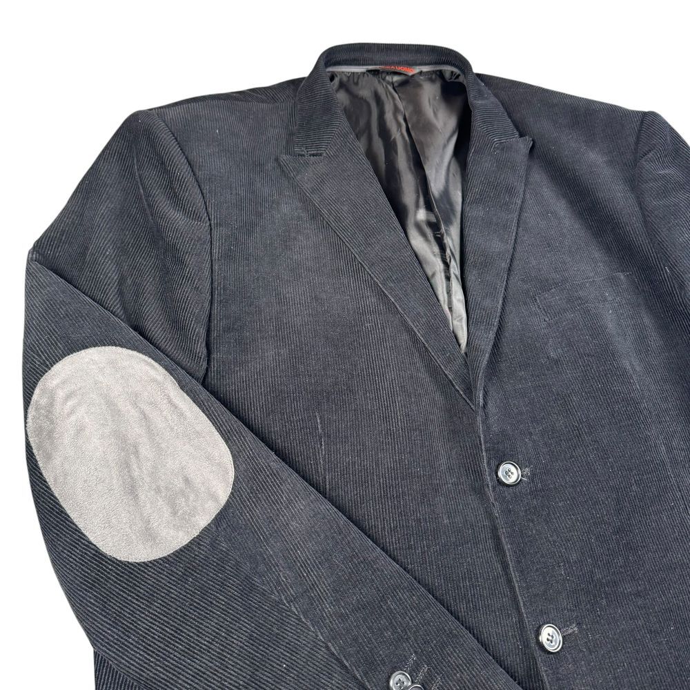 Corduroy Blazer Men's 50R Linea‎ Uomo Elbow Patch Suit Jacket Sport Coat Preppy